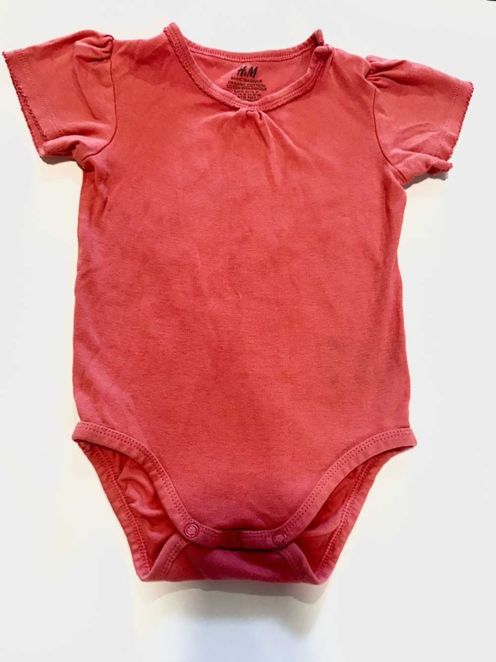 H&M Coral One-Piece Bodysuit